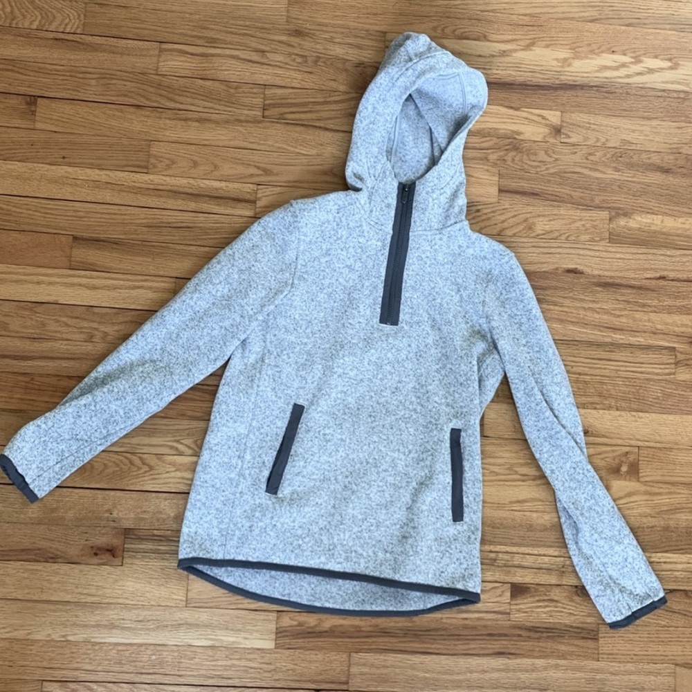 Lululemon grey quarter zip hoodie